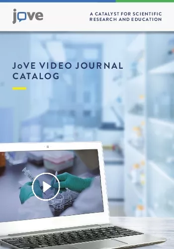 VE VIDEO JOURNALCATALOGA CATALYST FOR SCIENTIFICRESEARCH AND EDUCATION