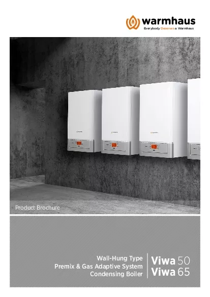 PDF-Viwa Viwa WallHung TypePremix Gas Adaptive SystemCondensing Boiler