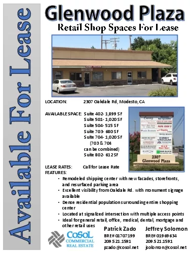 PDF-2307 Oakdale Rd Modesto CA