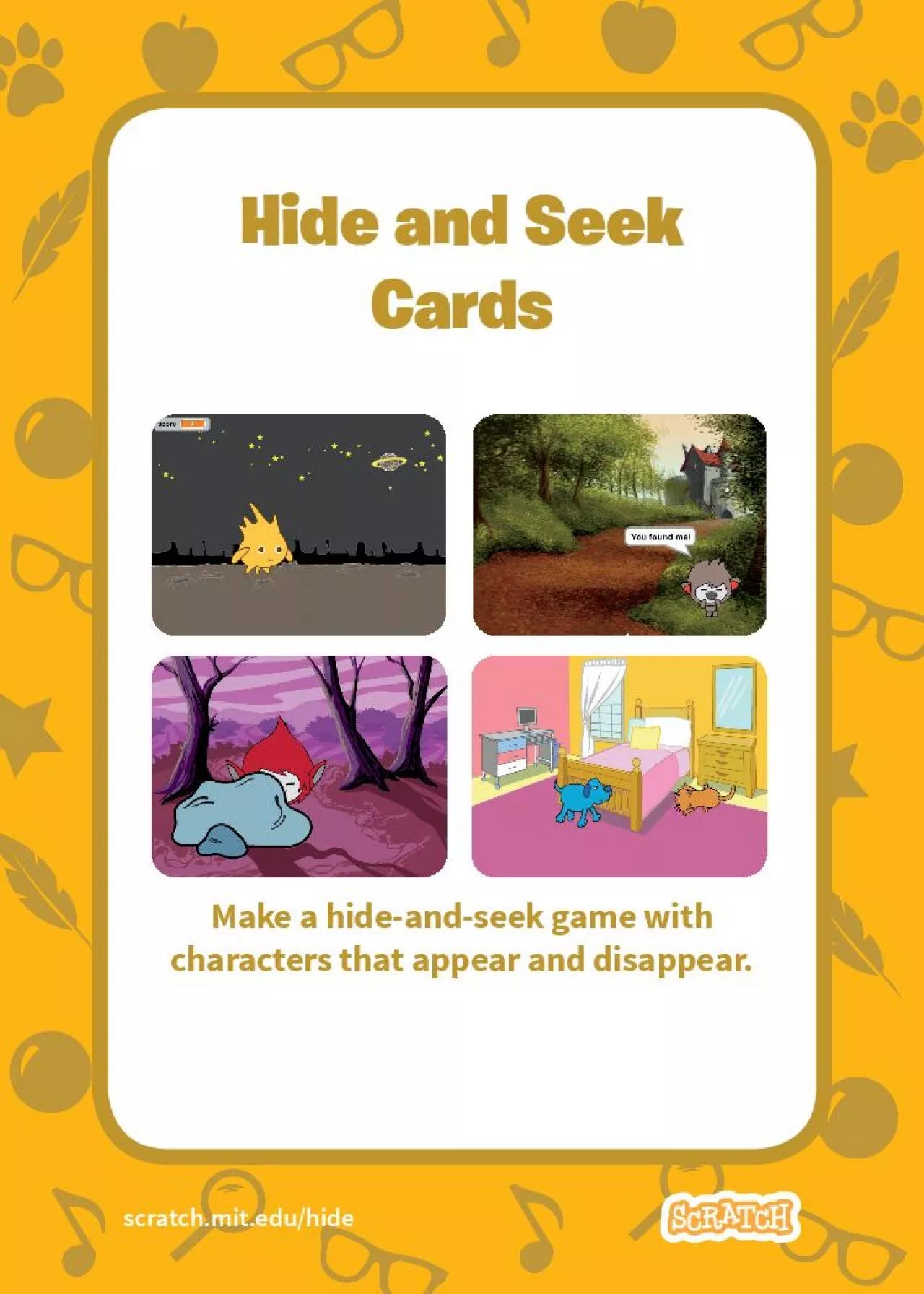 PDF-Make a hideandseek game with