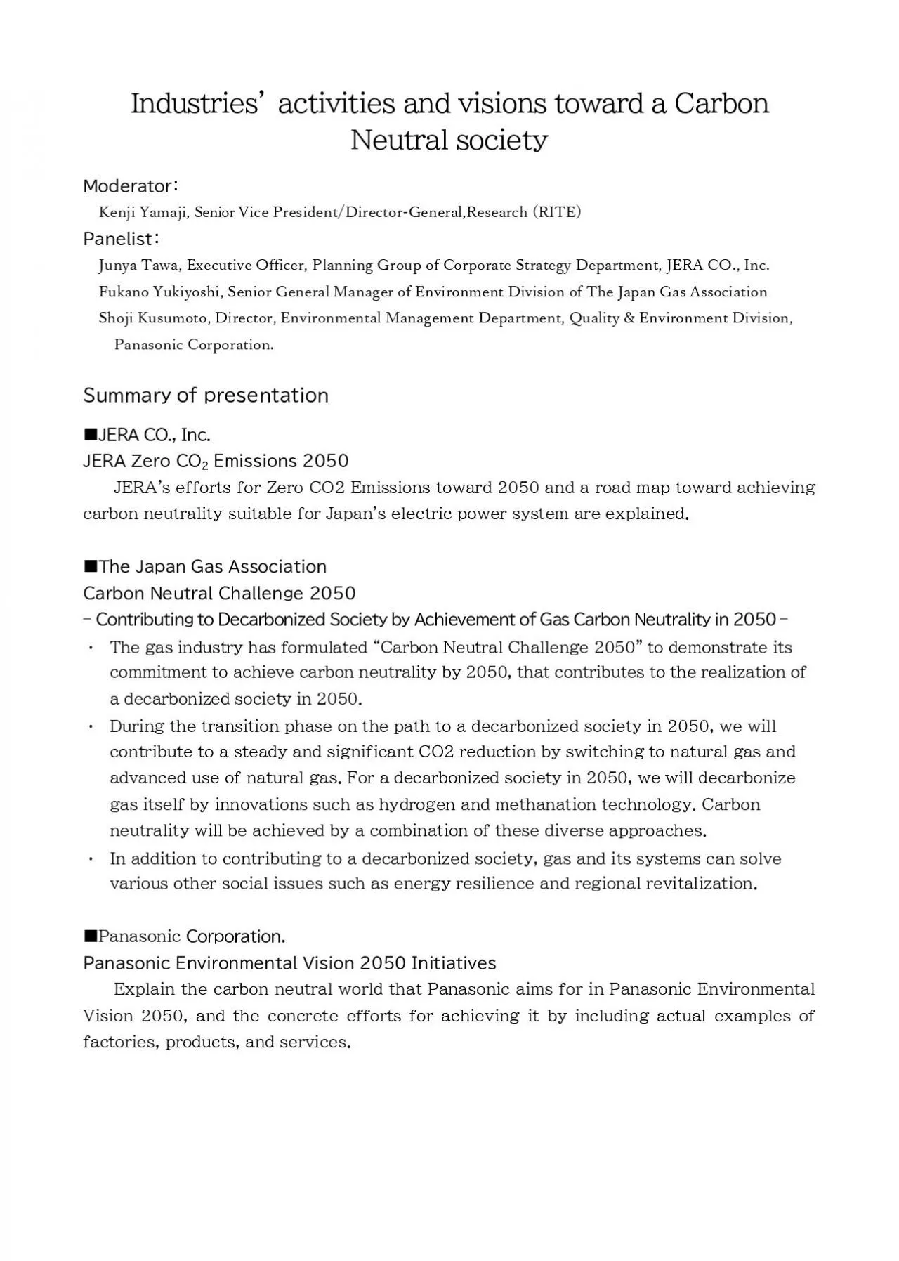 PDF-Industries146 activities and visions toward a Carbon Neutral societyod