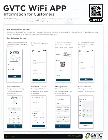 GVTC WiFi APP