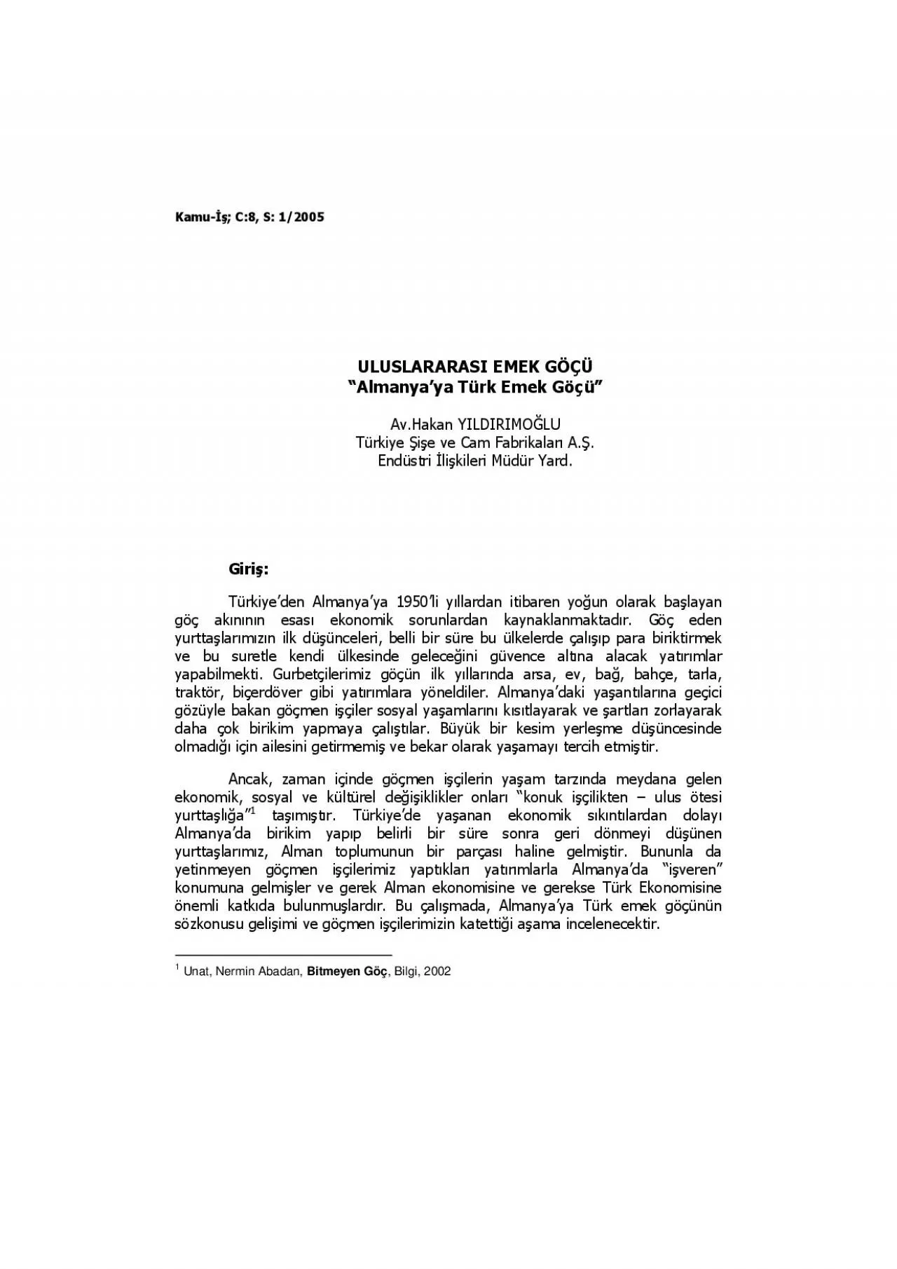 PDF-Unat Nermin Abadan Bitmeyen G Bilgi 2002