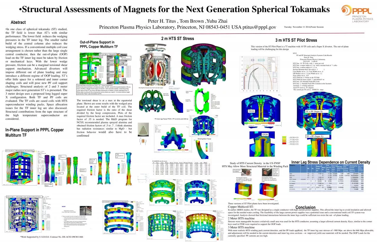 PDF-Structural Assessments of Magnets for the Next Generation