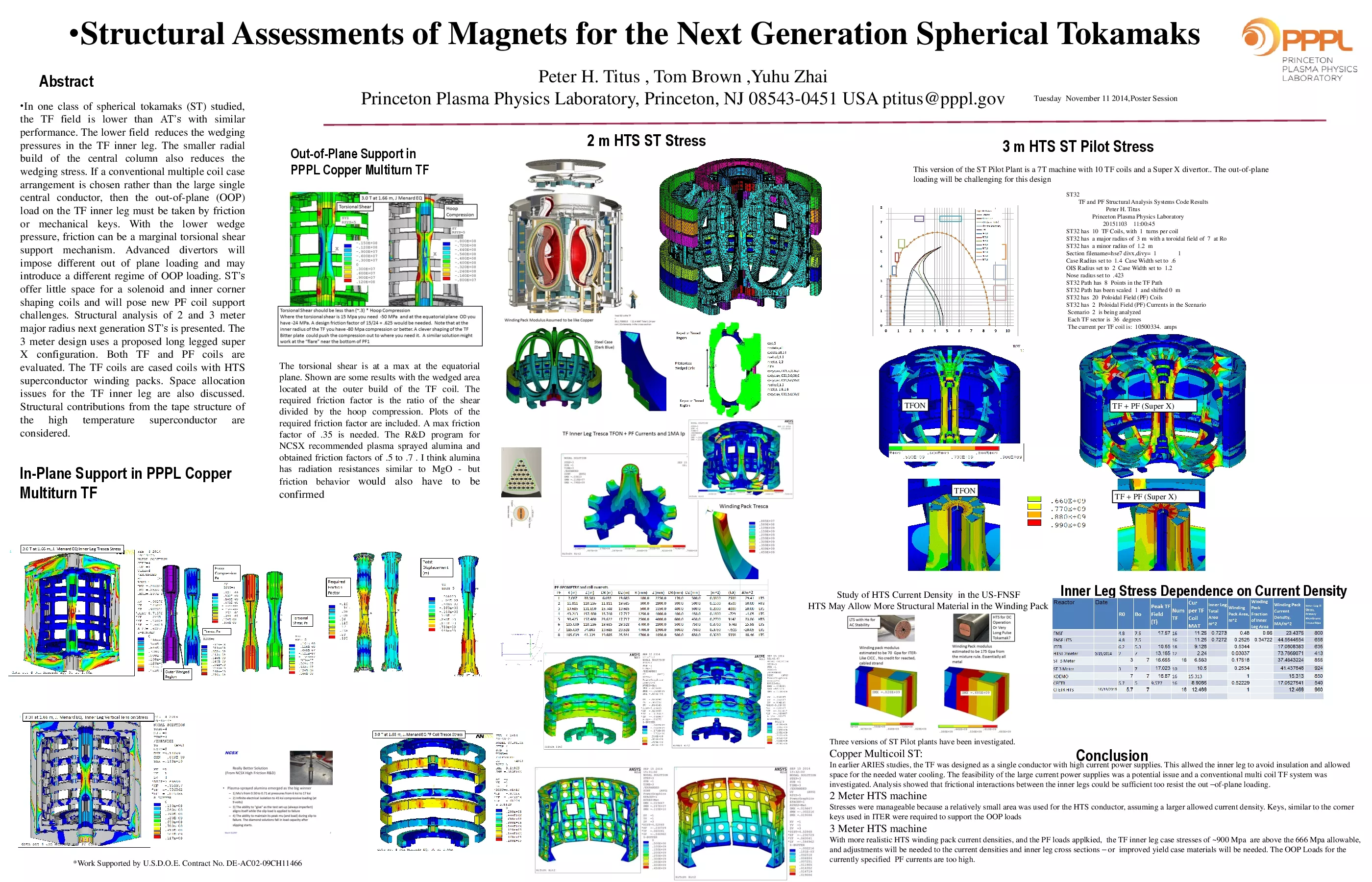 Structural Assessments of Magnets for the Next Generation