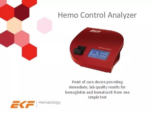 PDF-Hemo Control Analyzer