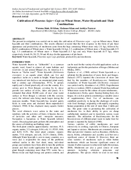 Indian Journal of Fundamental and Applied Life Sciences ISSN 2231