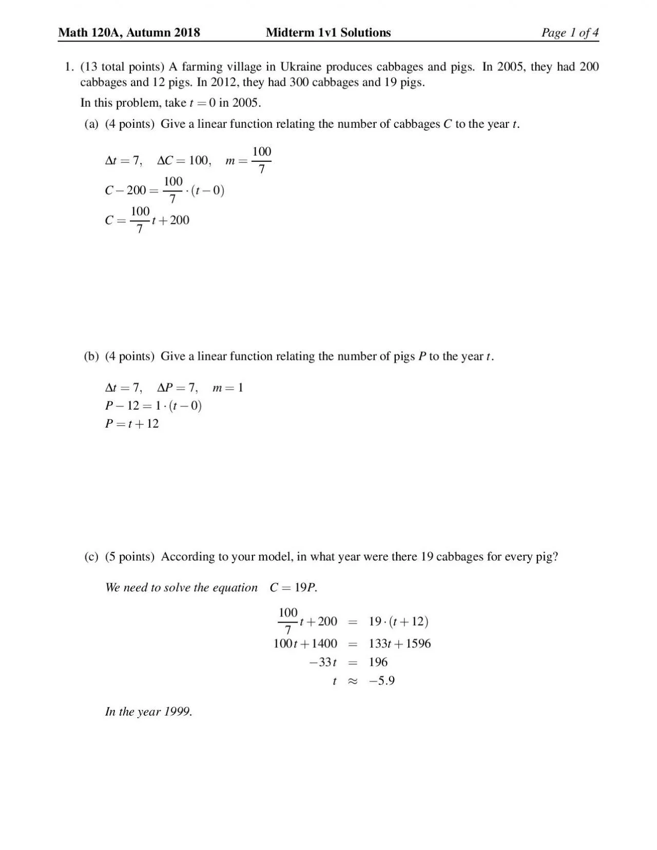 PDF-Math120AAutumn2018Midterm1v1SolutionsPage1of4