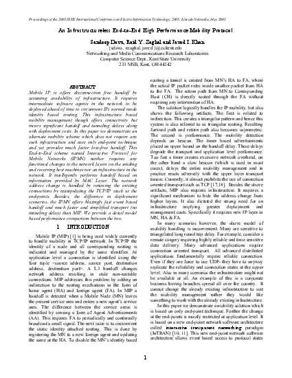 Proceedings of the 2005 IEEE International Conference on Electro Infor