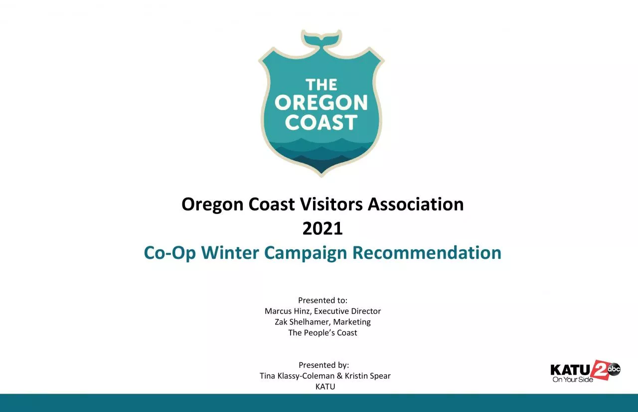 PDF-Oregon Coast Visitors Association