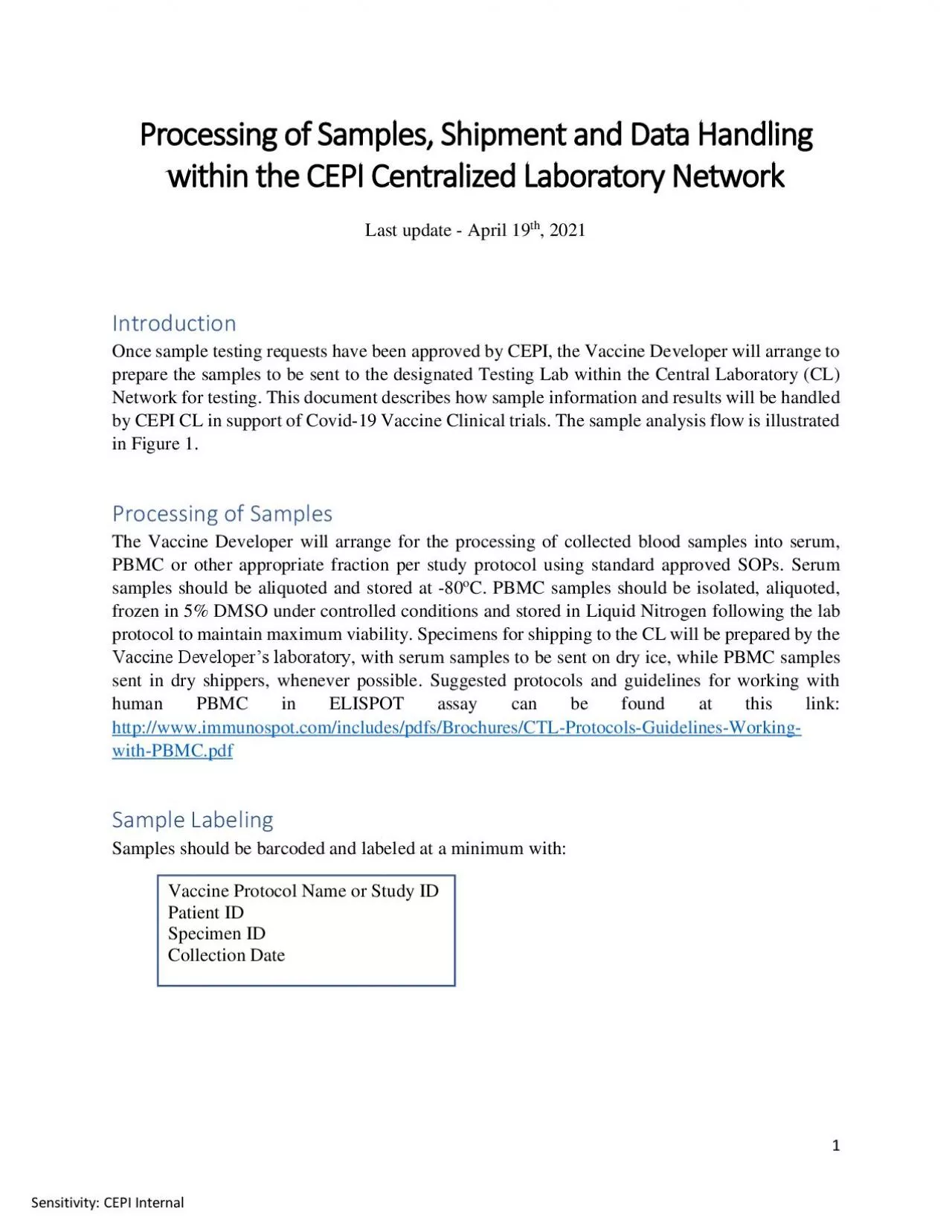 PDF-Sensitivity CEPI Internal