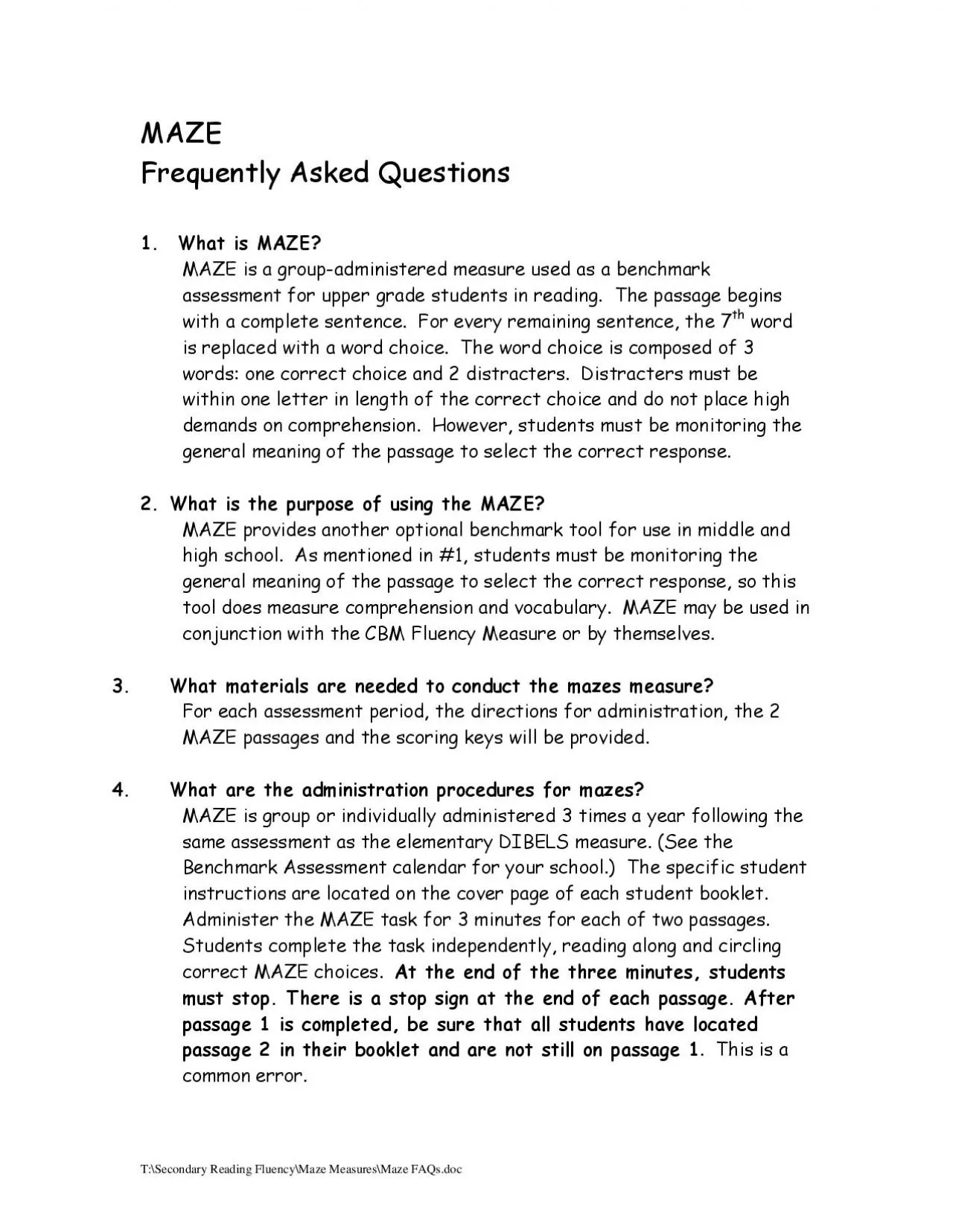 PDF-Frequently Asked Questions