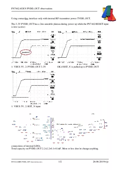 PN7462AUHN PVDDOUT observations  PN7462AUHN PVDDOUT observationsdocx 1