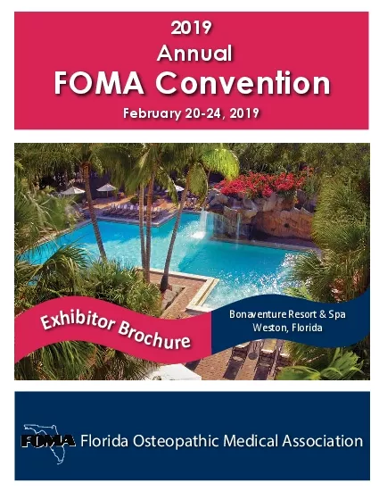 2019 AnnualFOMA ConventionFebruary 2024 2019