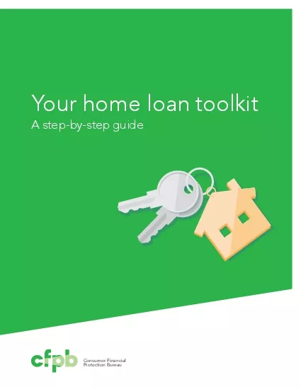 Your home loan toolkit A stepbystep guide