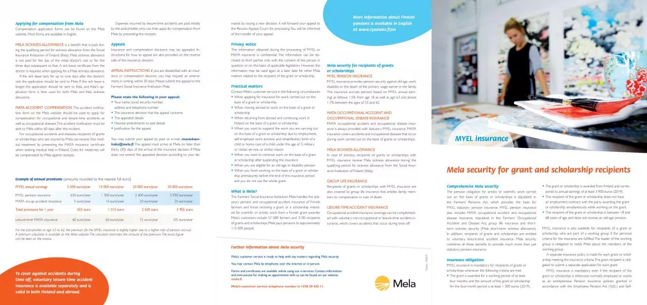 PDF-Mela security for grant and scholarship recipients