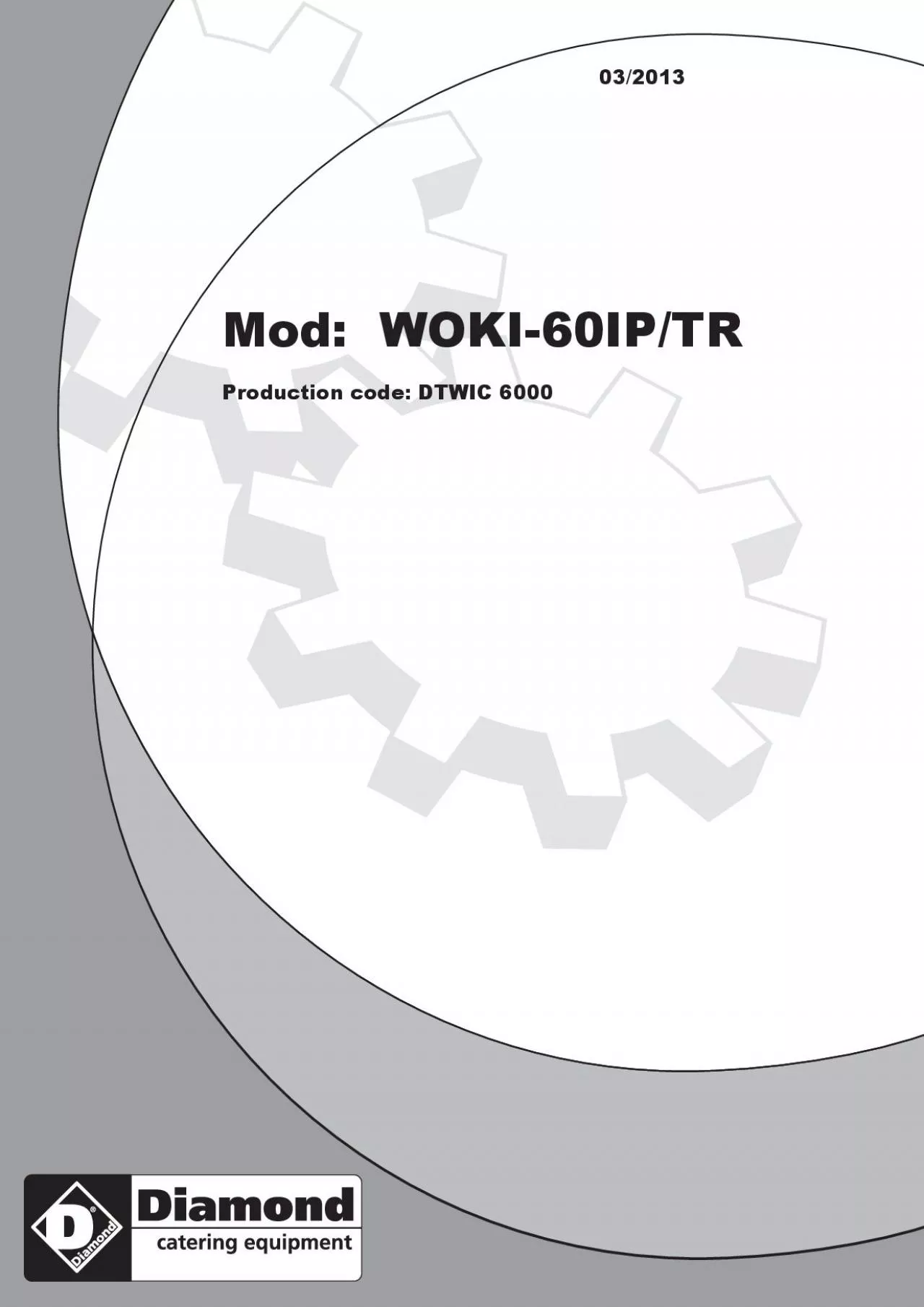 PDF-Mod WOKI60IPTR Production code DTWIC 6000 032013