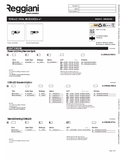 Yori 2 Lt Oval Trim