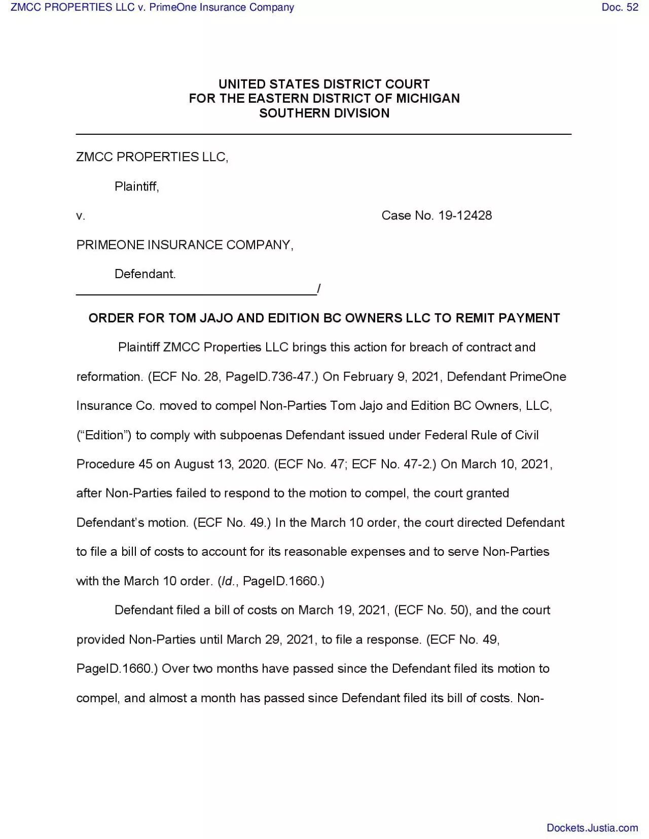 PDF-UNITED STATES DISTRICT COURT FOR THE EASTERN DISTRICT OF MICHIGAN SOUT