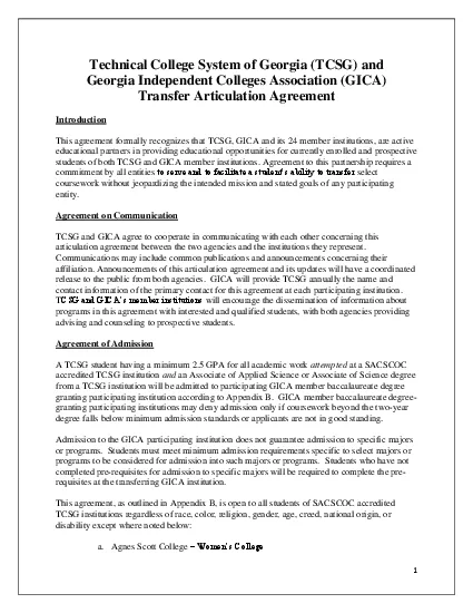Technical College System of Georgia TCSG and