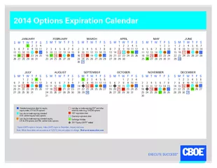 Options Expiration Calendar Equity LEAPS expire in Ja