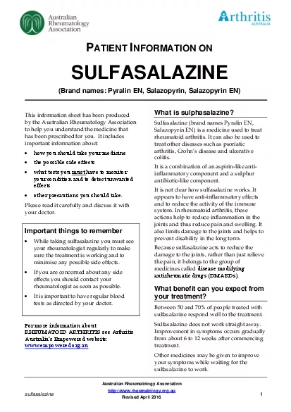 sulfasalazine