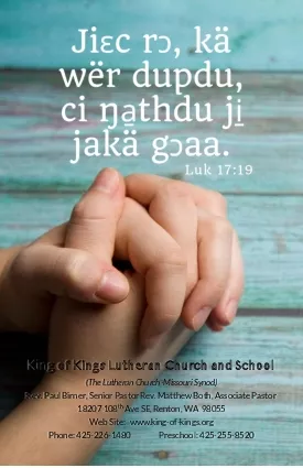 PDF-King of Kings Lutheran Church and School