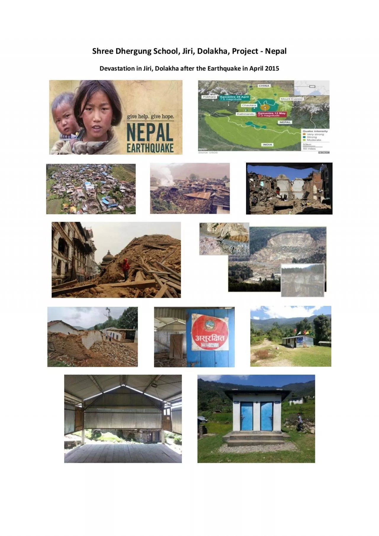 PDF-Shree Dhergung School Jiri Dolakha Project