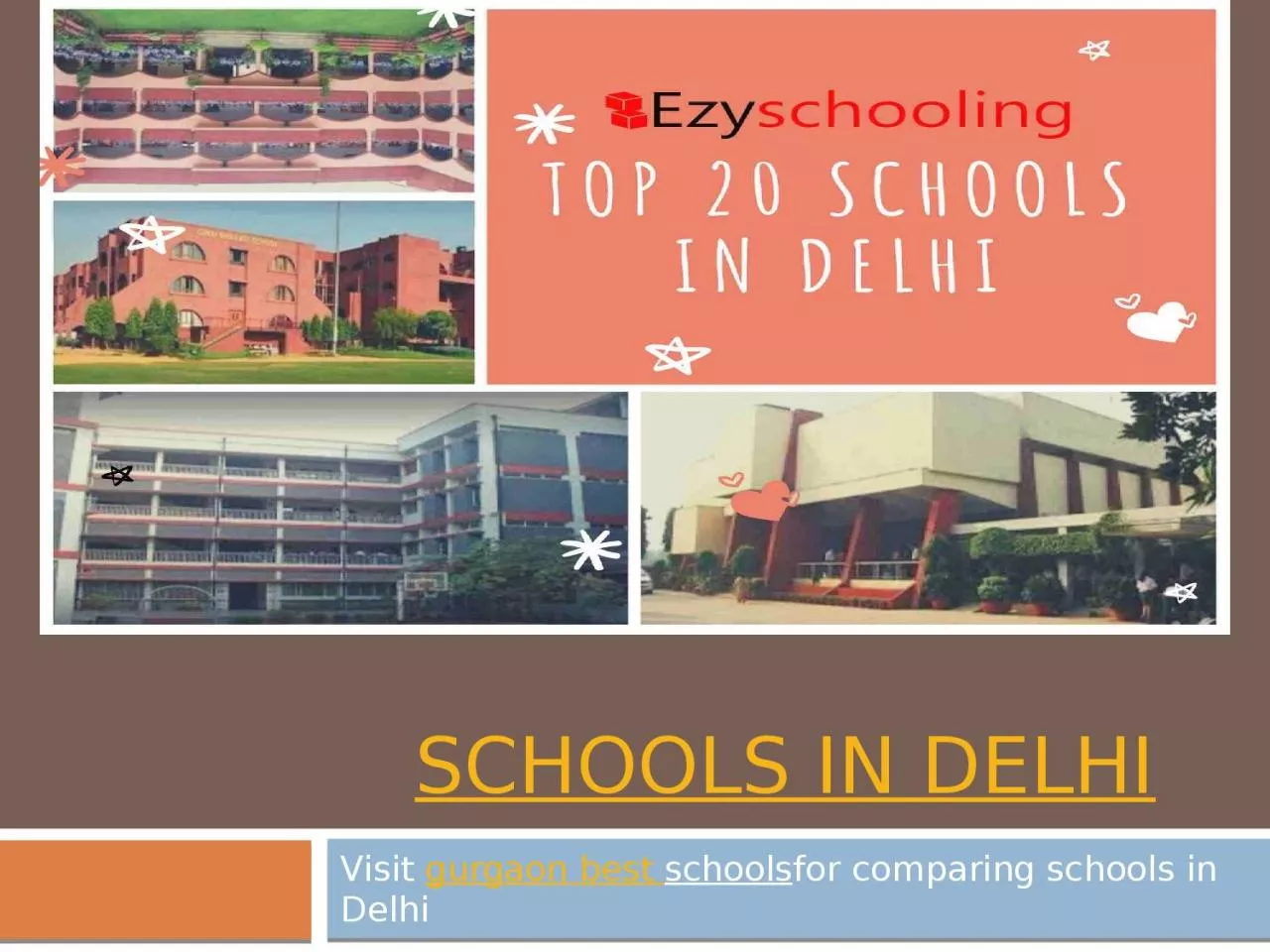 PPT-Schools in Gurgaon and Delhi