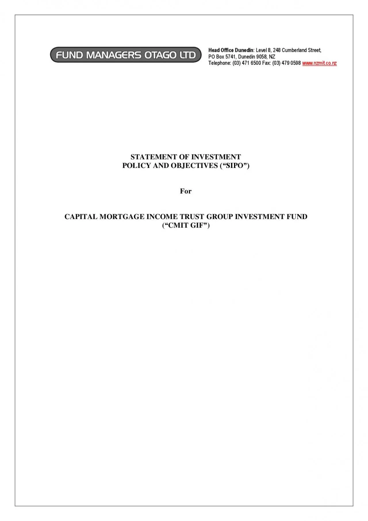 PDF-STATEMENT OF INVESTMENT