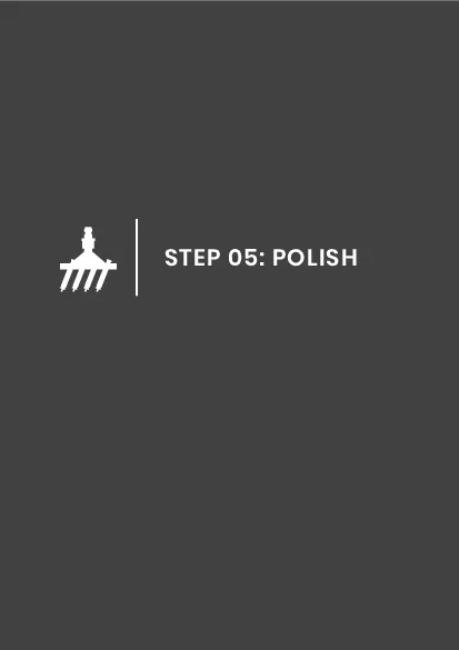 STEP 05 POLISH