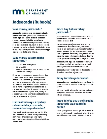 PDF-x0000x0000Somali72017 Page of Jadeecada RubeolaWaa maxay jadeecaduJad