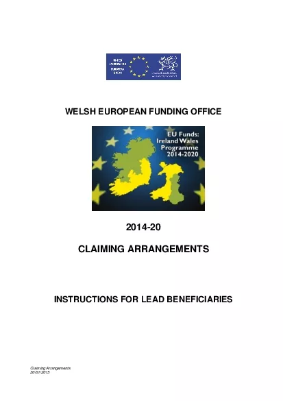 WELSH EUROPEAN FUNDING OFFICE