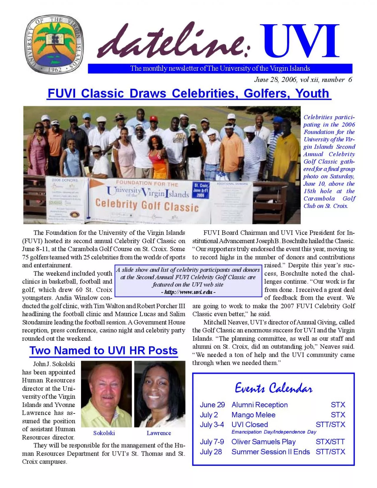 PDF-June 29Alumni ReceptionSTXJuly 2Mango MeleeSTXOliver Samuels