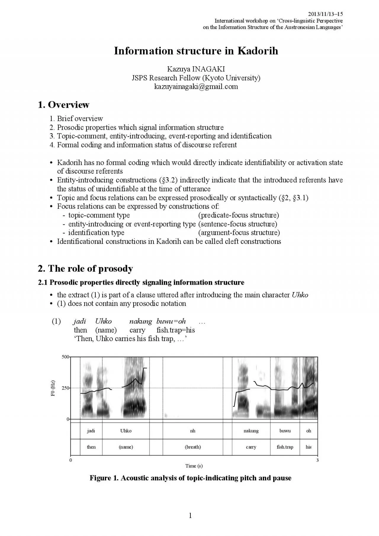 PDF-2013111315 International workshop on Crosslinguistic Perspective on