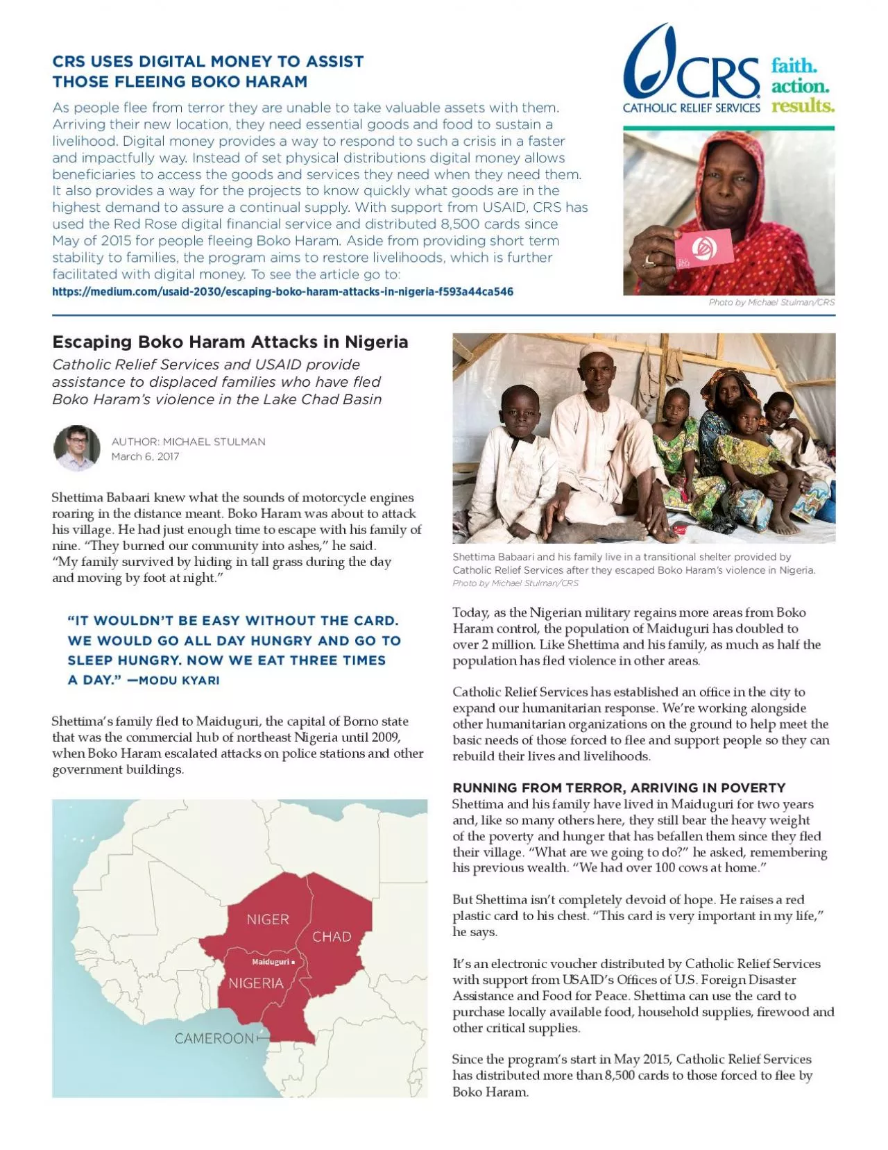 PDF-Catholic Relief Services and USAID provide