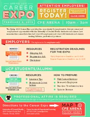 The Spring  Career Expo provides the opportunity for e
