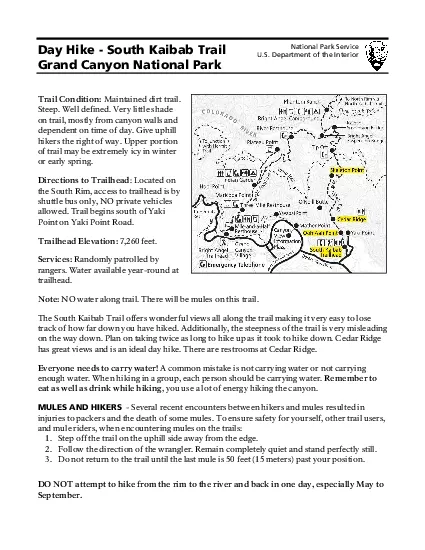 ike South Kaibab Trail31 Grand Canyon National Park31