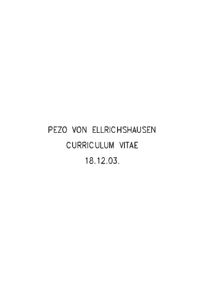 CURRICULUM VITAE