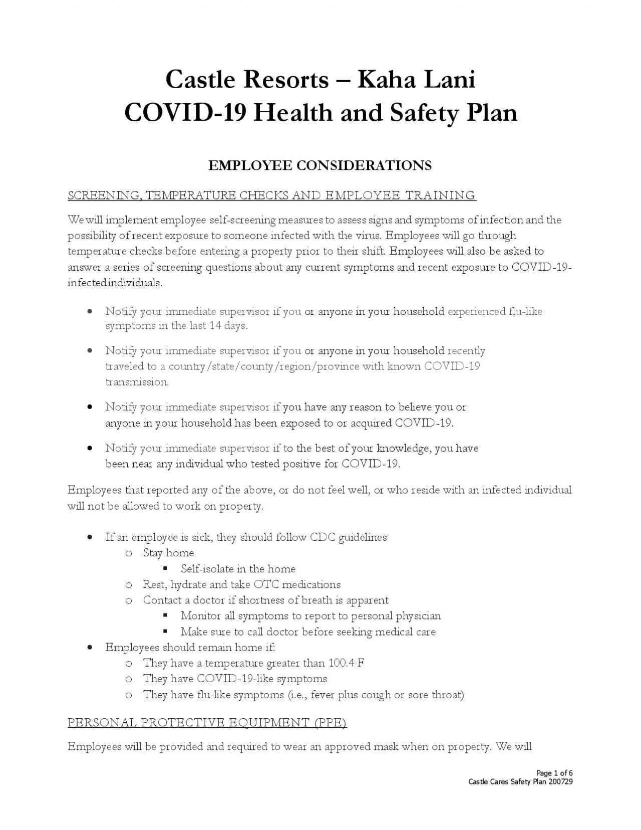 PDF-Castle Cares Safety Plan 2007