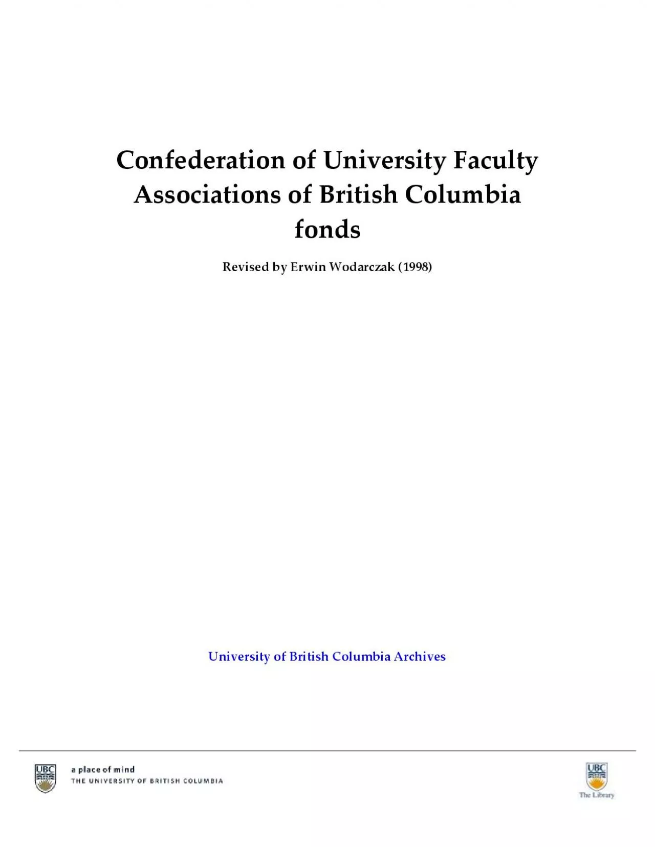 PDF-Confederation of University Faculty