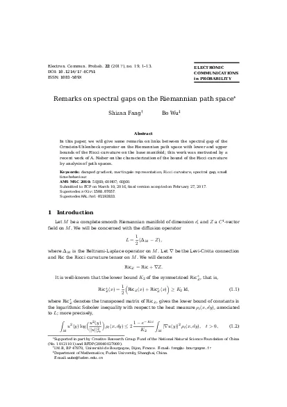 ElectronCommunProbab222017no19115013DOI10121417ECP51ISSN1083589X