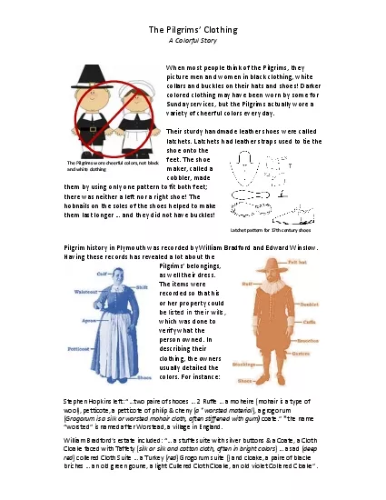 The Pilgrims Clothing