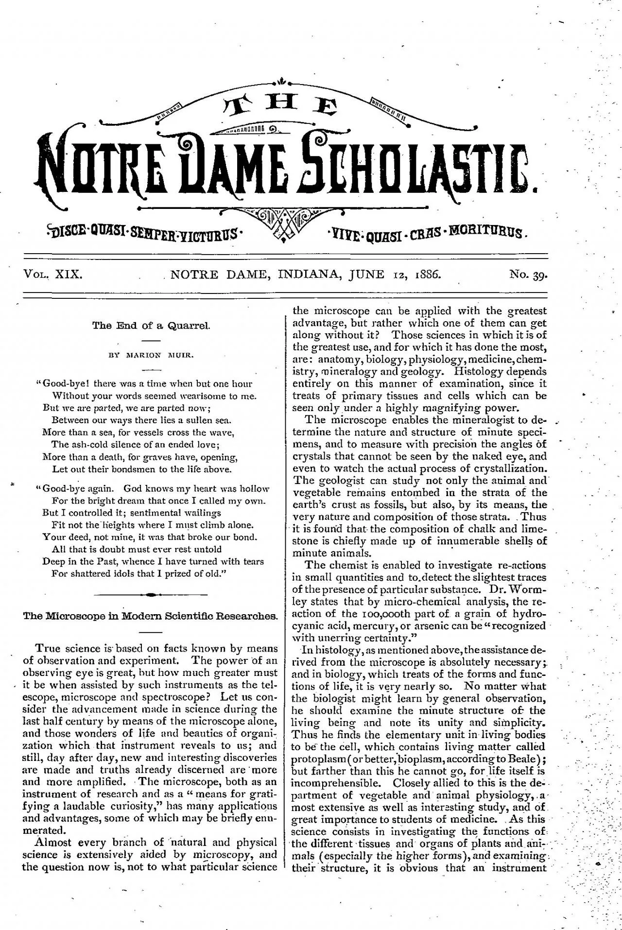 PDF-THE NOTRE DAME SCHOLASTIC