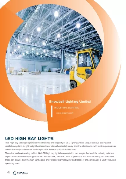 LED HIGHBAY LIGHT