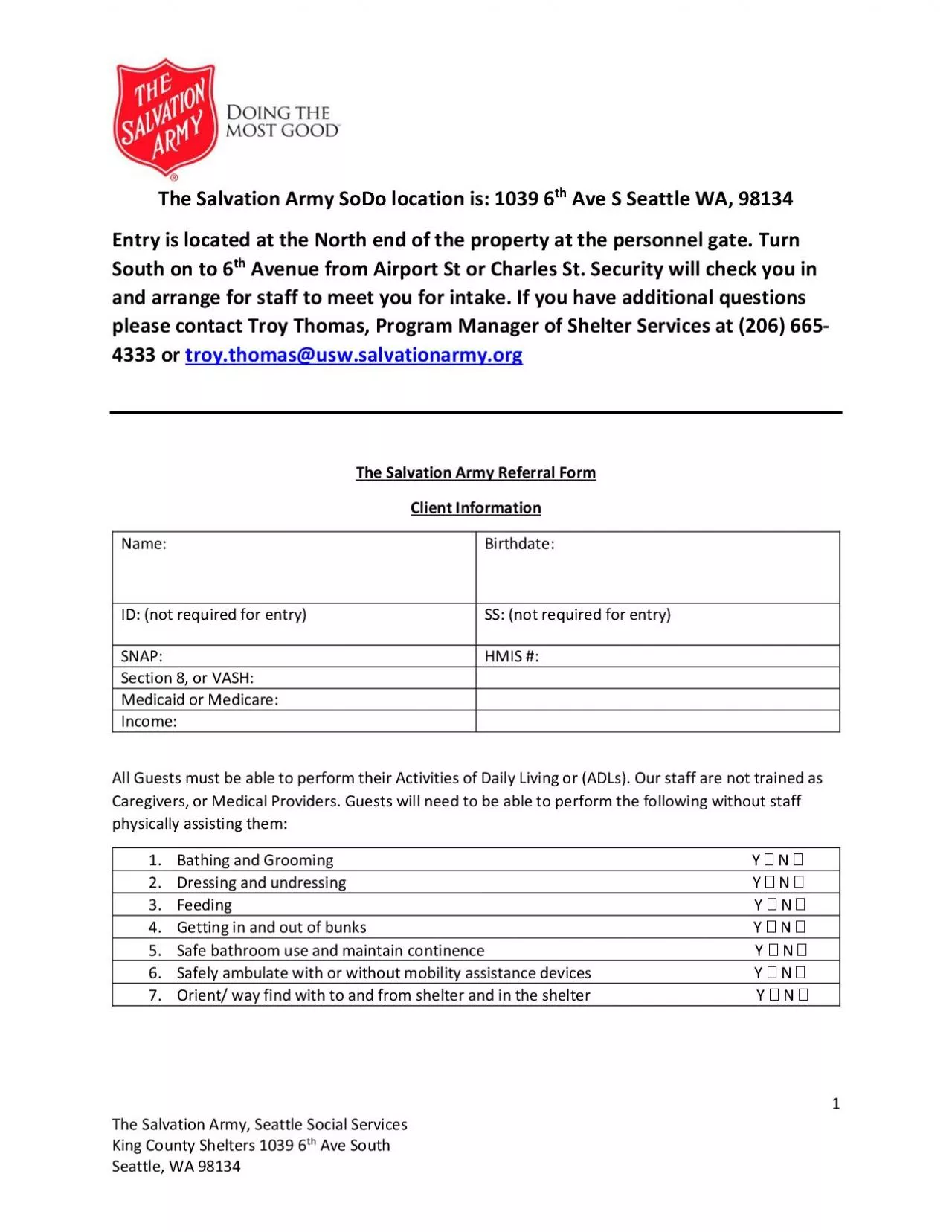 PDF-The Salvation Army Seattle Social Services