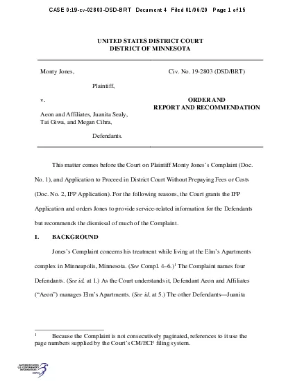 CASE 019cv02803DSDBRT   Document 4   Filed 010620   Page 6 of 15