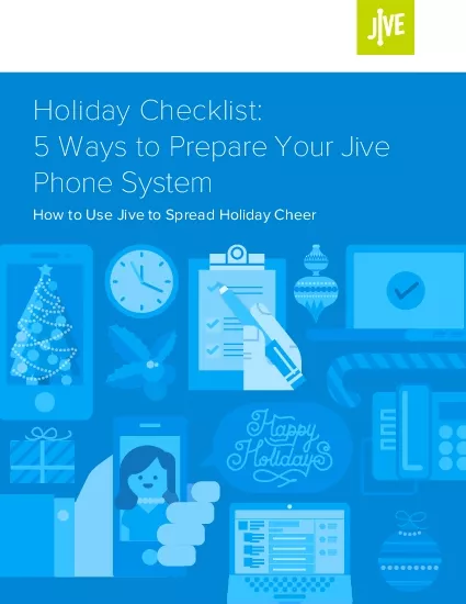 Jive for Businesss  Holiday Checklist
