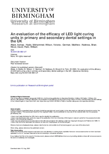 x0000x00001  xMCIxD 0 xMCIxD 0 An evaluation of the efficacy of LED
