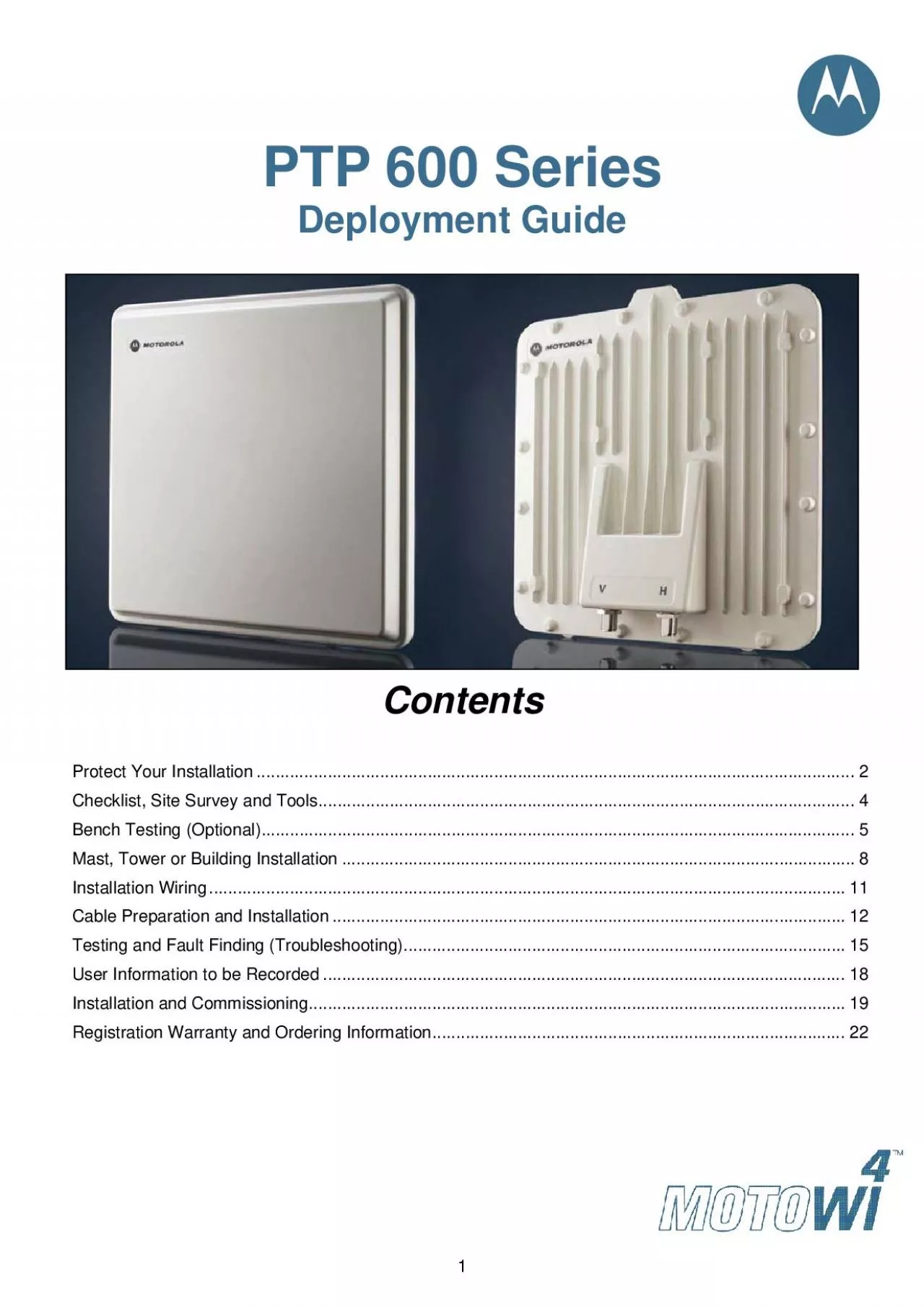 PDF-PTP 600 Series